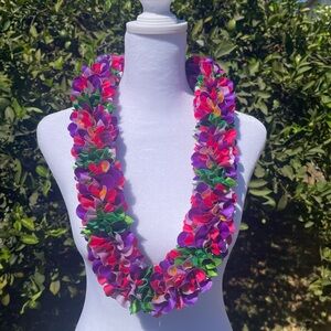 Handmade Leis- Purple Ola 40 inch